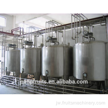 Butter / susu produk kanthi sterilizer mesin pasteurizer